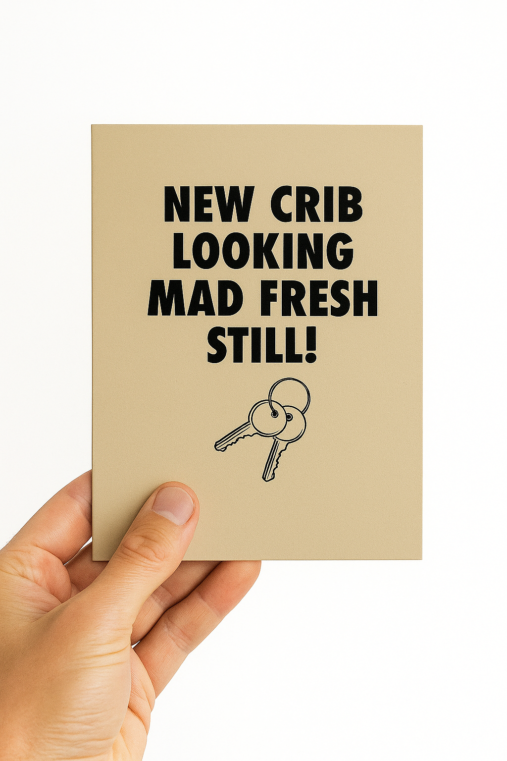New Crib - New House Card