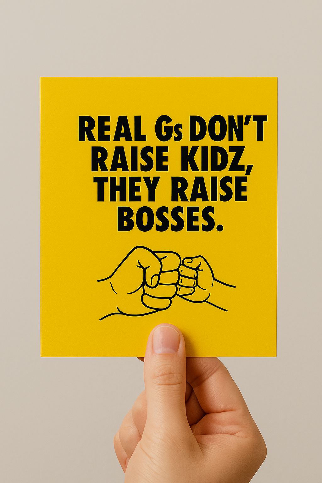 REAL Gs DON'T RAISE KIDZ